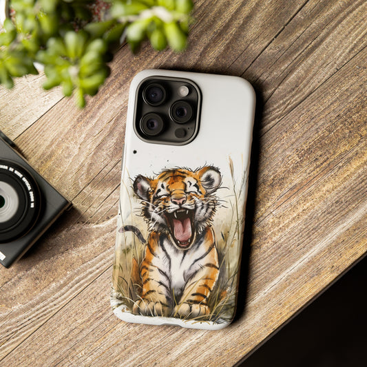 A Little Tiger Tough Cases by TigerDesignStore69